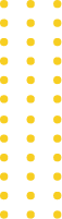 three rows of yellow dots